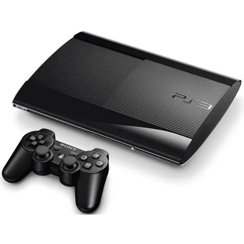Console de salon - Sony - PS3 Ultra Slim 500 Go - Noir - Slim - Capacité de stockage 500 Go