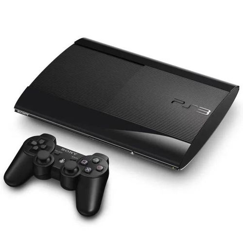 Console PS3 - Sony - Ultra Slim - 12 Go - Noir - Pack