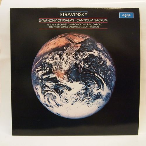 Stravinsky : Symphony Of Psalms Canticum Sacrum
