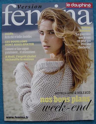 Femina N°350, Coupure De Presse: Vahina Giocante