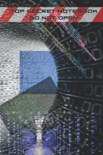 Novelty Notebook: Top Secret - Do Not Open!