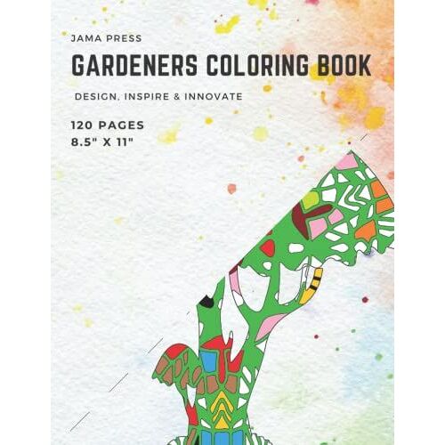 Gardening Coloring Book: Gardening Coloring Book : Color Your Way To Relaxation, Stress Relief For Adults And Kids