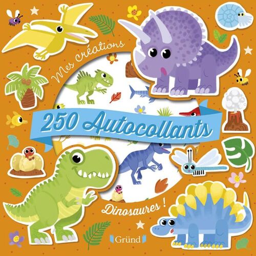 250 Autocollants Dinosaures !