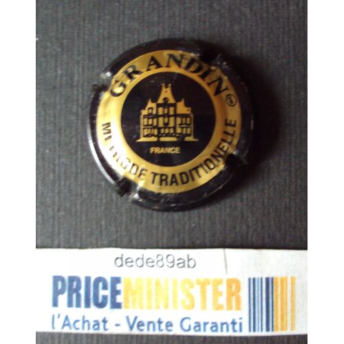 Capsule De Champagne  Grandin "Méthode Traditionelle" (Noir & Or)