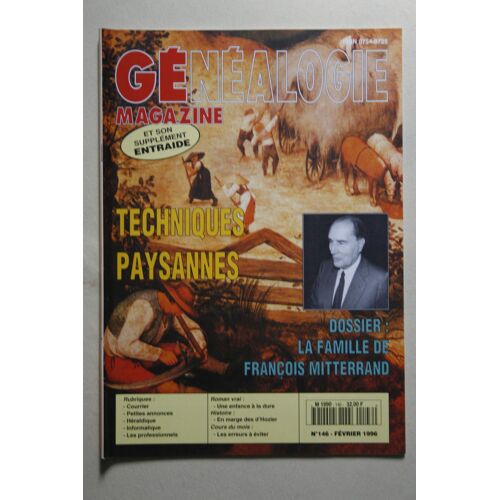Généalogie Magazine N° 146