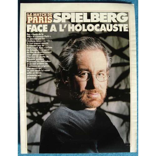 Paris Match N°2337, Coupure De Presse: Steven Spielberg