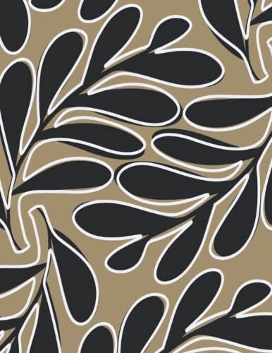 Notebook: Leaves College Ruled Journaling Notebook