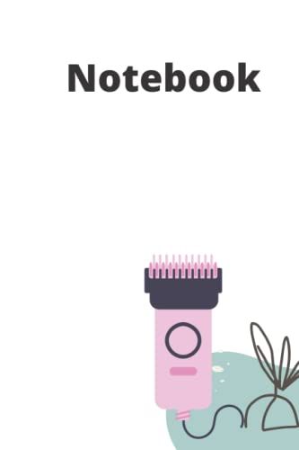 Notebook: Beauty Salon Style Blank Line Note Book