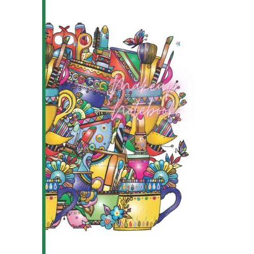 Makeup Note Book: Mascara, Lipstick, Eyeliner, Lip Gloss, Makeup Artist, And Fashion Designers Take Notes All While Sipping Or Spilling The Tea.