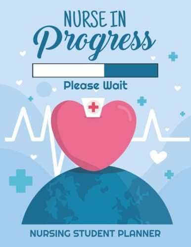 Nursing Student Planner: 2022 - 2026 Weekly, Monthly, Daily And Yearly Calendar Planner 24 Month Agenda For Nursing School , Rn Planner