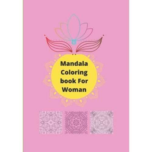 Mandala Coloring Book For Woman