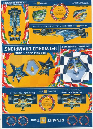 Autocollants F1 Team