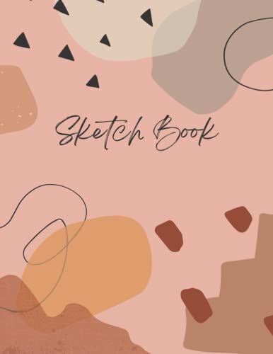 Abstract Sketch Book: Notebook, Sketch Pad, Sketchbook For Drawing, Writing, Painting, Sketching Or Doodling, 120 Pages, 8.5 X 11