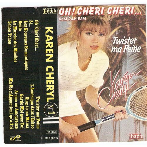 K7 Audio Karen Cheryl Twister Ma Peine 12 Titres
