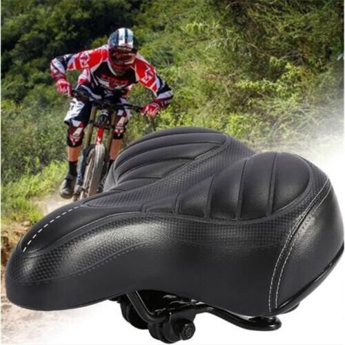 1 Pcs Selle De Vélo, Coussin Super Doux Pour Vélo Électrique, Noir