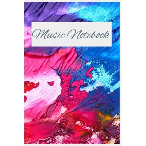 Musicians Notebook Blank Sheet (Composition Books - Music Manuscript Paper)