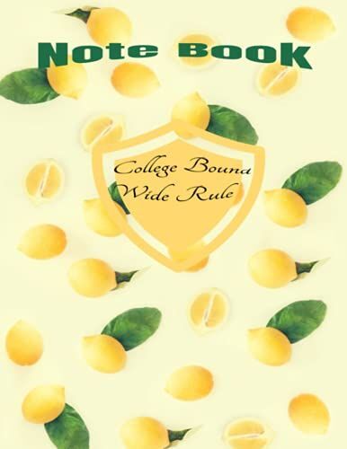 Composition Note Book /College Bound/Wide Ruled/120 Pages (8.5 X11) One Subject