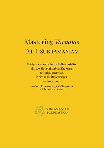 Mastering Varnams: Indian Notation