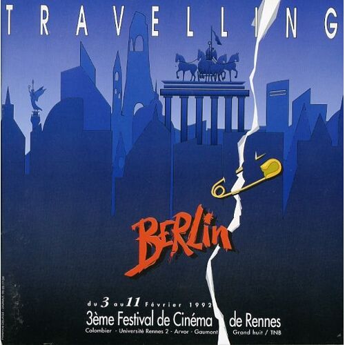 Programme Du 3e Festival De Cinéma De Rennes Du 3 Au 11 Février 1992 - Travelling Berlin
