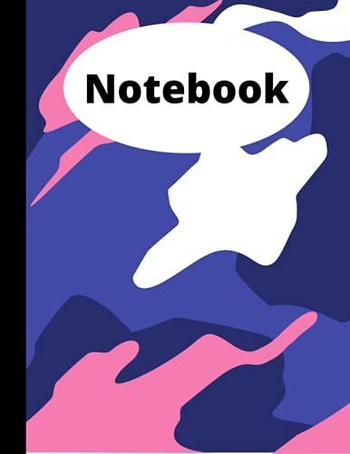 Camo Composition Notebook: 100 Pages | 8.5 X 11