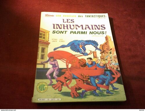 Une Aventure Des Fantastiques N+ 39 Les Inhumains Sont Parmi Nous