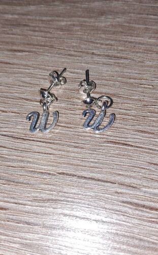 Boucle D Oreilles Lettre W