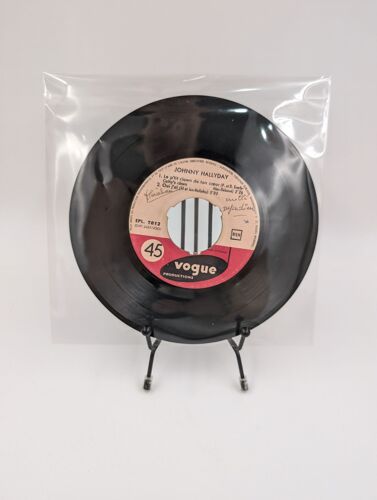 Vinyle 45 Tours Johnny Hallyday : (Le P'tit Clown De Ton Coeur & Oui J'ai) Sans Fourreau