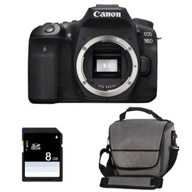 CANON EOS 90D nu Garanti 3 ans + Sac + SD 8Go