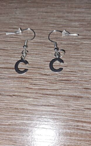 Boucle D Oreilles Lettre C Majuscule