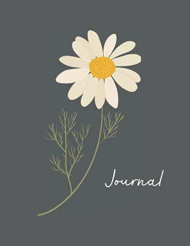 Journal: Daisy Design Dot Grid Journal Gift For Women 8.5 X 11 200 Pages
