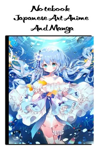 Notebook - Anime Artist Sketchbook Drawing, Sketching, Comic Artwork, Anime Japanese Art 408: Anime Journal Notebook_Lined Notebook Journal - 6 X 9 Inches - 114 Pages