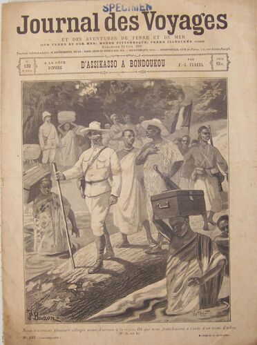 Deuxième Série - N°132 - Côte D'ivoire : D'assikasso À Bondoukou Par F. J. Clozel (À Suivre).
