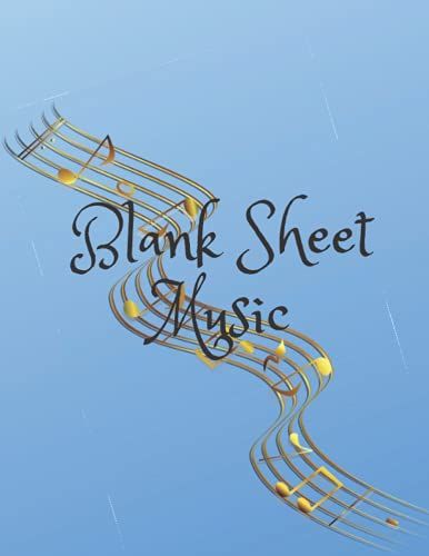 Blank Sheet Music: Composition Manuscript Staff Paper