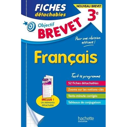 Français 3e - Fiches Détachables