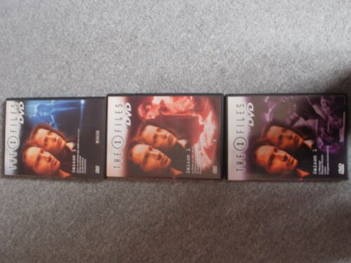 Lot De Plusieurs Parties De La Saison X- Files Dvd 1,2,4