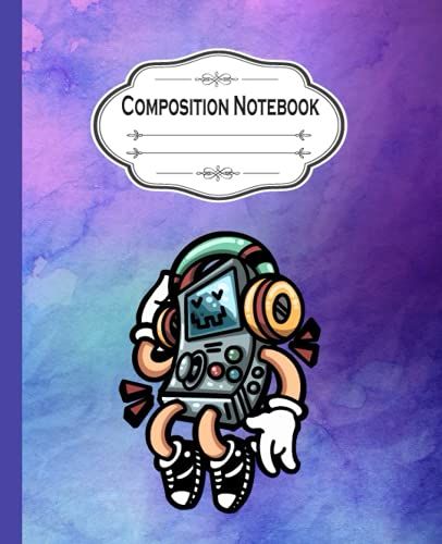 Kids Video Game Composition Notebook: Video Gamer Notebook With College Ruled Line Paper Perfect Gift For Kids