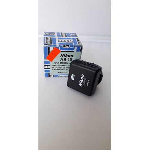 NIKON AS-15 adaptateur de prise synchro-flash normalisée