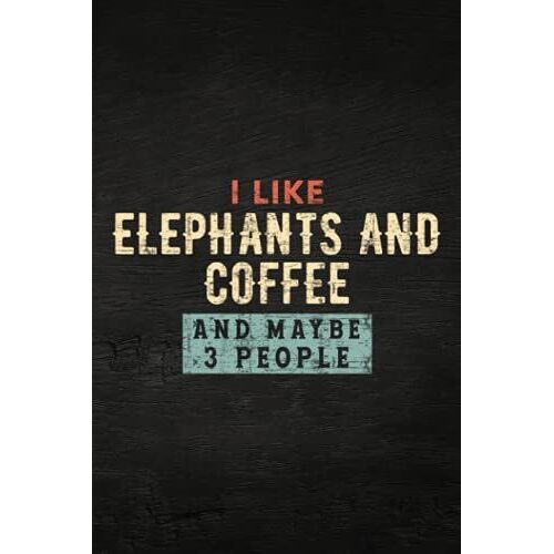Guitar Tab Notebook - I Like Elephants And Coffee And Maybe 3 People Premium Family: Guitar Tablature Writing Paper With Chord Fingering Charts, ... Musicians, Teachers And Students,Home Budg