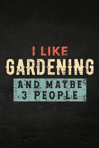 Guitar Tab Notebook - I Like Plants And Maybe 3 People Funny Gardening Lover Gift Pretty: Guitar Tablature Writing Paper With Chord Fingering Charts, ... Musicians, Teachers And Students,Home