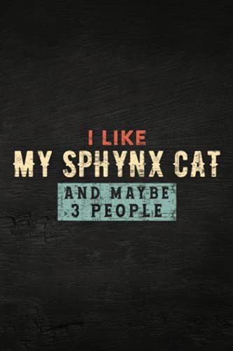 Guitar Tab Notebook - I Like My Sphynx Cat And Maybe Like 3 People Art: Guitar Tablature Writing Paper With Chord Fingering Charts, Sheet Music Staff ... Musicians, Teachers And Students,Home Budget