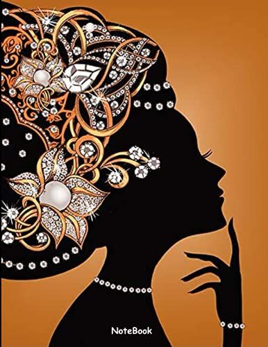 Notebook: African Themed Composition Notebook - College Ruled 110 Pages - Large 8.5 X 11