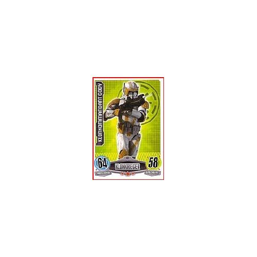 87 / 240 - Commandant Cody - Force Attax - Serie Film - Vf - C