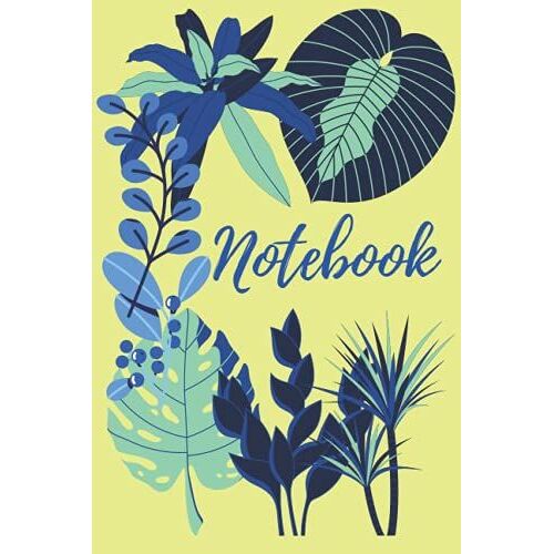 Notebook: Colorful Blank Lined Notebook