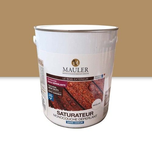 Saturateur monocouche déperlant - 2,5 litres - chêne clair Mauler