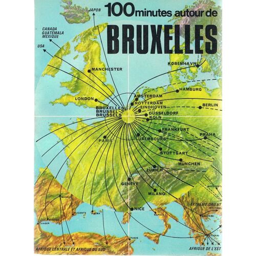 100 Minutes Autour De Bruxelles (Guide Réalisé Par La Sabena)
