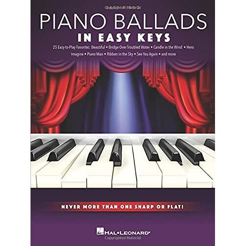 Piano Ballads - In Easy Keys: Never More Than One Sharp Or Flat!