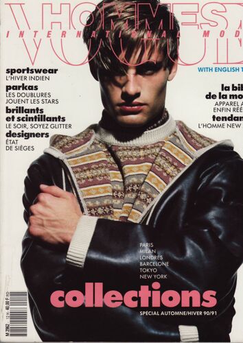 Vogue Hommes International / 10-1991 N°12 : John Waters (1p) Yohji Yamamoto / Issey Miyaké (4p)