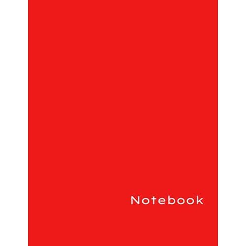 Red Notebook: College Rulled