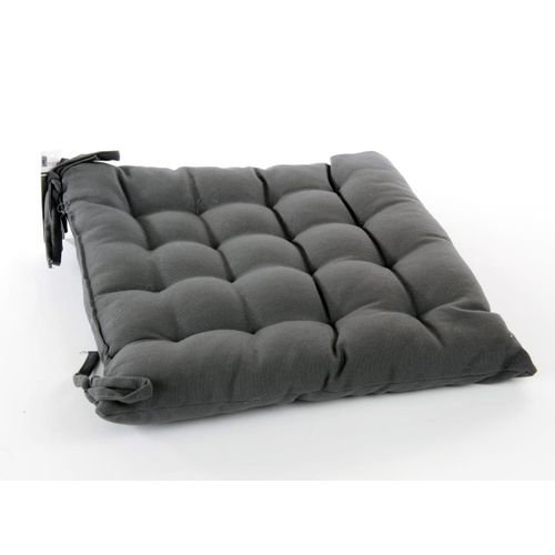 Coussin Pour Chaise De Jardin Gris Foncé 38 X 38 Cm