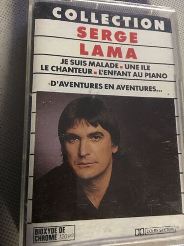 Serge Lama Je Suis Malade Cassette Audio
